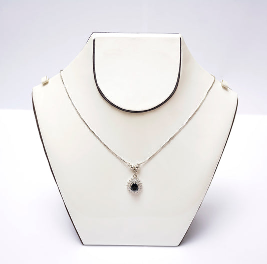 Midnight Drop Pendant Set