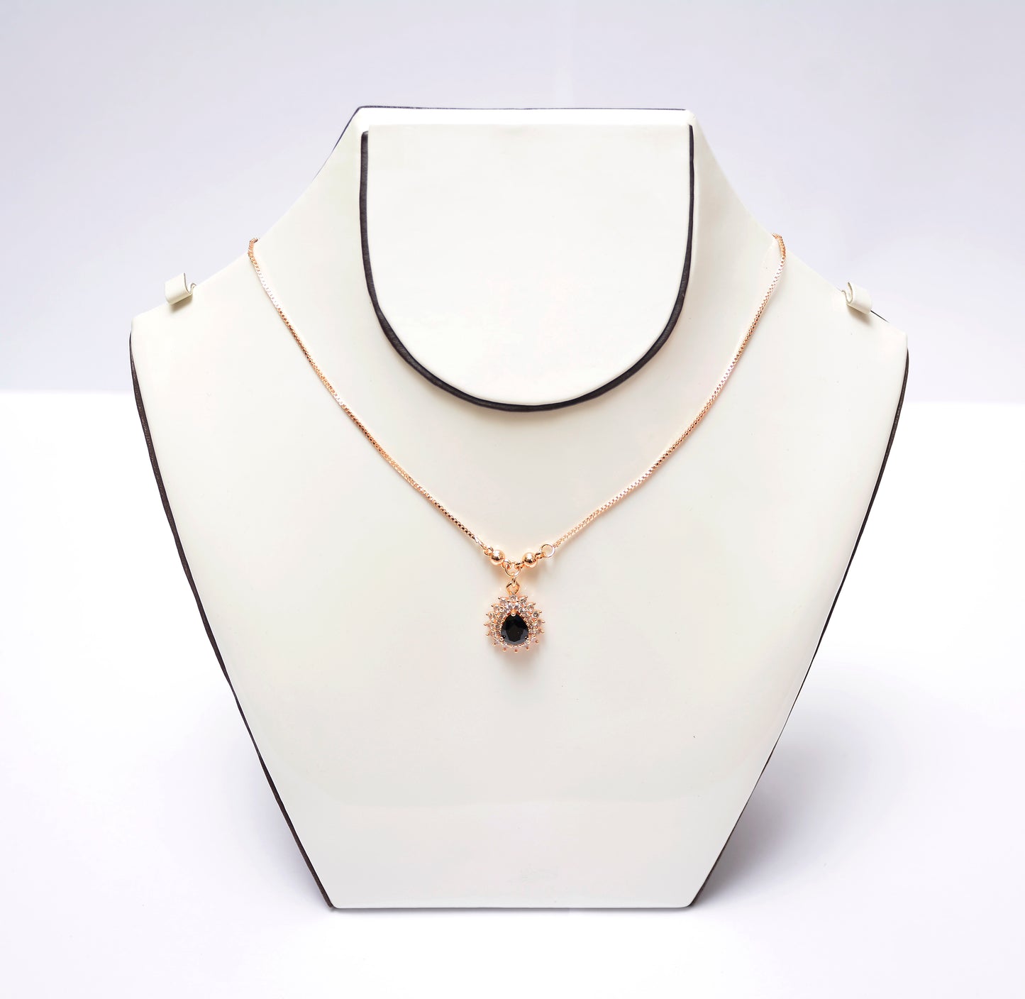 Midnight Drop Pendant Set