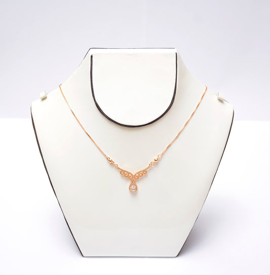 Golden Tear Necklace