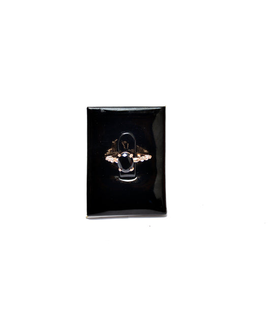 Midnight Bloom Ring